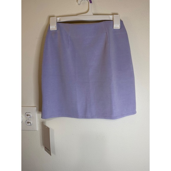 Lululemon Softstreme High Rise Mini Skirt Lavender Frost Size XS NWT - Picture 2 of 3